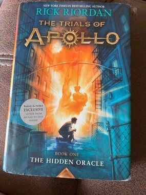 The Trials of Apollo: The Hidden Oracle - Blue & Orange Hardcover